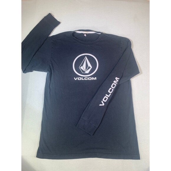 Vintage Volcom long sleeve black shirt medium - Picture 6 of 7